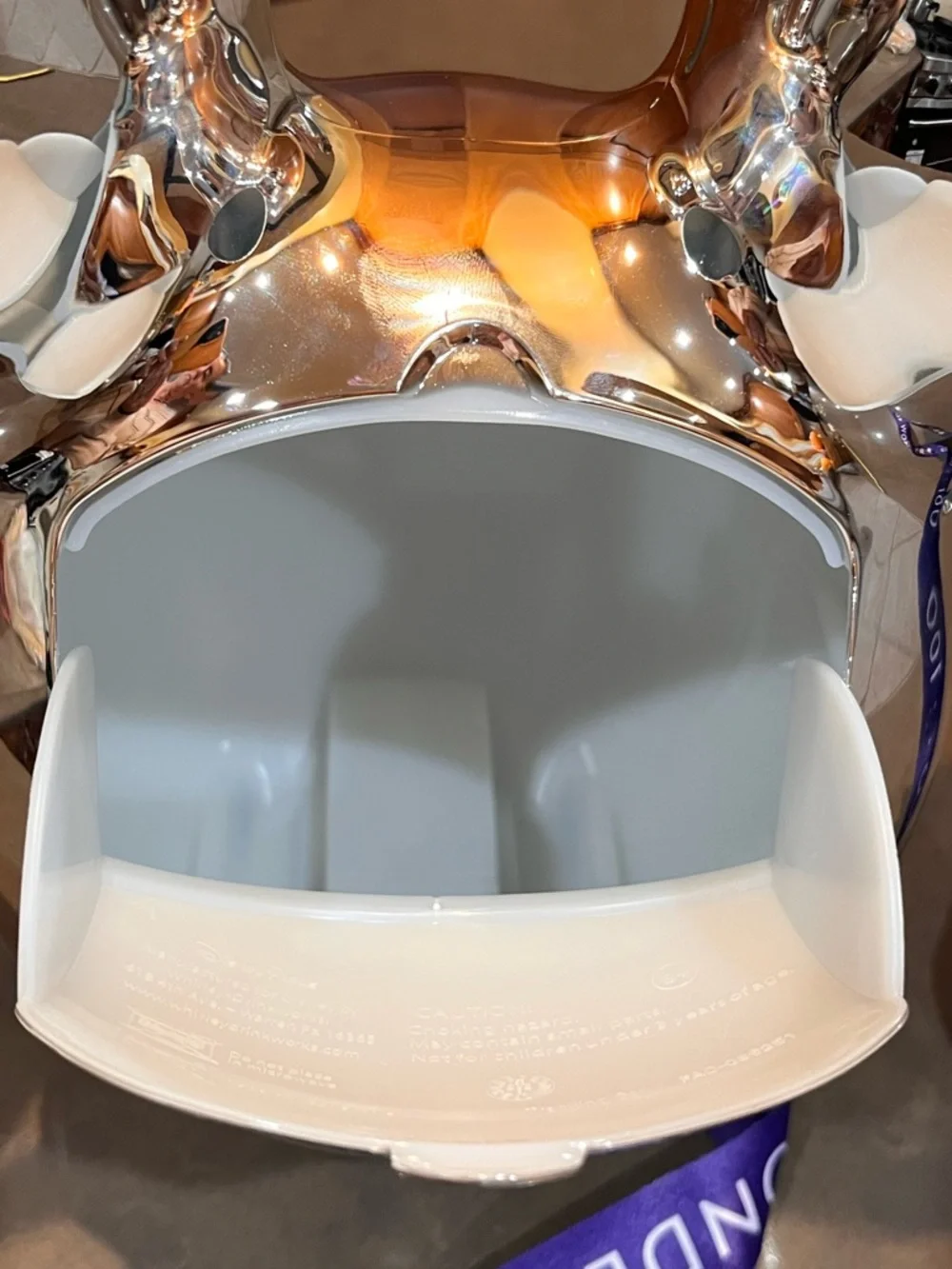 Disney 100th Anniversary Platinum Mickey Mouse Balloon Popcorn Bucket – Chrome